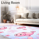 Enchanted Axolotl Blossom Fantasia(Blue)