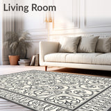 Arabesque Mosaic Ornamental Jewel Tapestry Splendor(Beige)