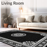 Heirloom Symmetrical Interlacing Foyer(Black)