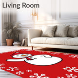 Joyful Frosty Friend Winter Wonderland Decorative(Red)