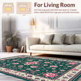 Intricate Nature Inspired Timeless Design(Green)