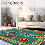 Aztec Southwestern Patterned(Turquoise)