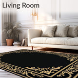 Heirloom Jacquard Scrollwork(Black)