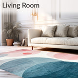 Boho Classroom Pastel Circle Time Play Mat(Red)