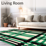 Dramatic Contrast Banded Entryway(Black)