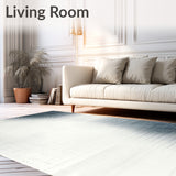 Chic Snowdrift Modern Faux Fur for Stylish Spaces(White)