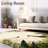 Oliveira Beige Abstract Animal Inspired Design(Beige)