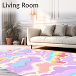 Enchanted Dreamscape Swirl with Whimsical Cloud Formations (Purple) - ODIKA