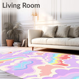 Enchanted Dreamscape Swirl with Whimsical Cloud Formations (Purple) - ODIKA
