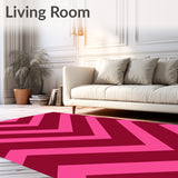Contemporary Zigzag Artistic Statement (Pink)