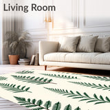 Festive Evergreen Branch Holiday Decorative Area(Ivory)