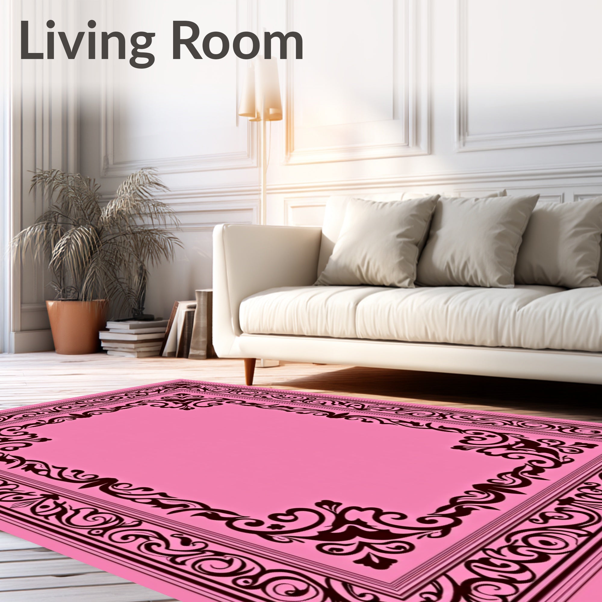 Scrollwork Blossom Classic Decorative (Pink) - ODIKA