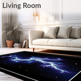 Celestial Pathway with Starlight Motifs (Blue)