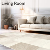 Beige Stone Inspired Area Quick Dry Elegance for Your Floor(Beige)