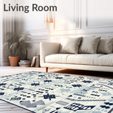 Geometric Spotted for(Blue)