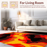 Contemporary Eruption Style(Red)