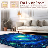 Striking Celestial Whirlwind Artwork(Blue)