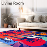 Electric Melody Strings Instrumental Symphony Vibrant Jam(Red)