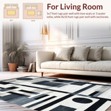 Contemporary Dual Tone Linear with Minimalist Graphic Design(Black)