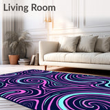 Elegant Abstract Swirl Modern Artistic Stylish (Pink)