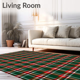 Festive Tartan Holiday Accent(Green)