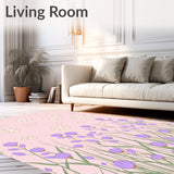 Whimsical Meadow Symphony Handwoven Artistic Passage(Pink)