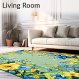 Summer Floral Bath(Blue)