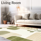 Earthy Tones Kitchen Beige & Green Farm(Beige)