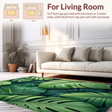 Lush Tropical Leaf Aesthetic(Green)