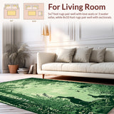 Whimsical Green Flora(Green)