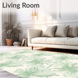 Whispering Breeze Feathery Vapor Drifting Airy Subtle Misty (Green)