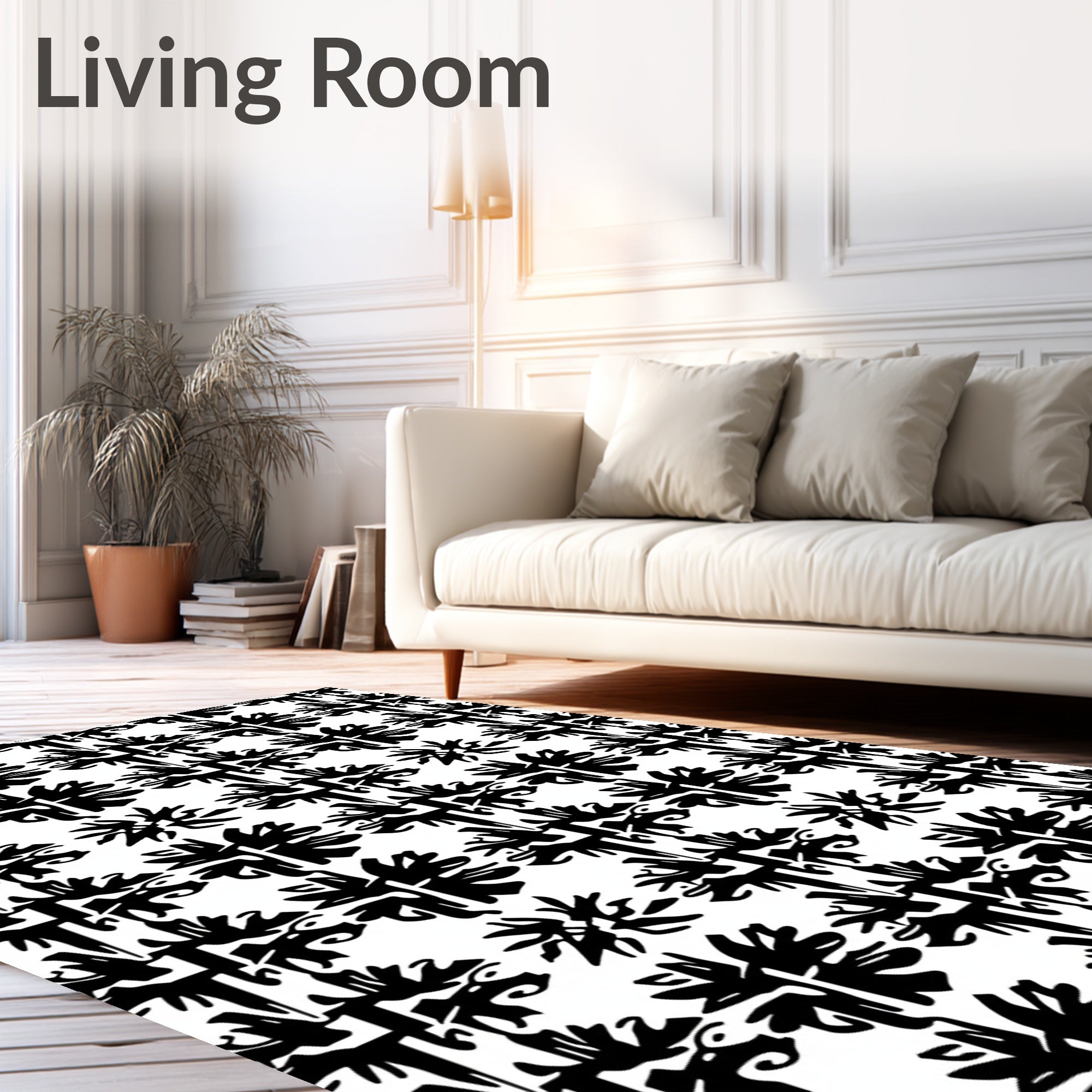 Spooky Monochrome Autumn Celebration Festive Seasonal Delight (Black) - ODIKA