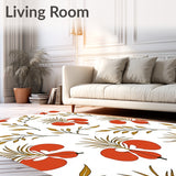 Elegant Autumn Botanical Gourd Leaf(Red)