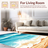 Vibrant Surfboard Motif(Blue)