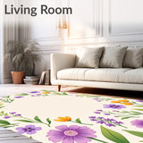 Whispering Meadow Floral Symphony(Purple)