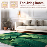 Charming Palm Leaf Motif(Green)