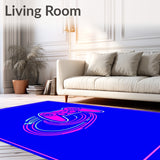 Transparent Controller Vibrant Digital Backdrop Futuristic (Pink)