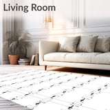 Hexagonal Honeycomb with Structured Cell Arrangement(Black)