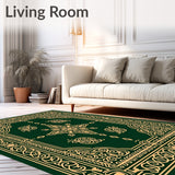 Forest Medallion with Ornate Celtic Knotwork Design (Green) - ODIKA