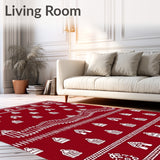 Merry Gingerbread Village Seasonal Pathway Embellishment(Red)