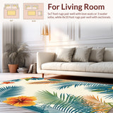 Bright Artistic Nature Motif(Beige)