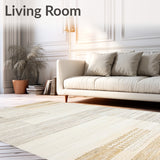 Rustic Beige Square Area Textured(Beige)
