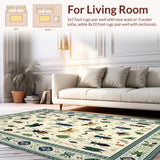 Artistic Insect Motif Texture(Beige)