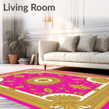 Elegant Medallion Tapestry Heritage Heirloom Treasure(Pink)
