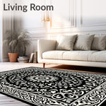 Eclectic Paisley Whimsical Enchanted Mystical Jewel (Black) - ODIKA