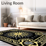 Celestial Starburst Arrangement with Radiant(Black)