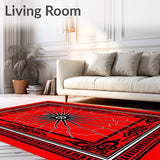 Intricate Arachnid Web With Gothic Elegance And Spooky Charm(Red)