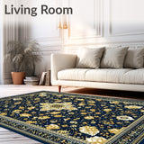 Cream and Beige Large(Blue)