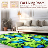 Enchanting Bright Floral Accents Arrangement(Blue)