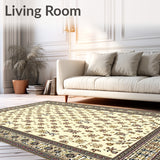 Elegant Muslim Prayer Area with Kufi Hat Tasbih & Quran Gift Box(Beige)